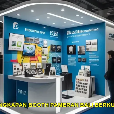 perlengkapan booth pameran bali berkualitas